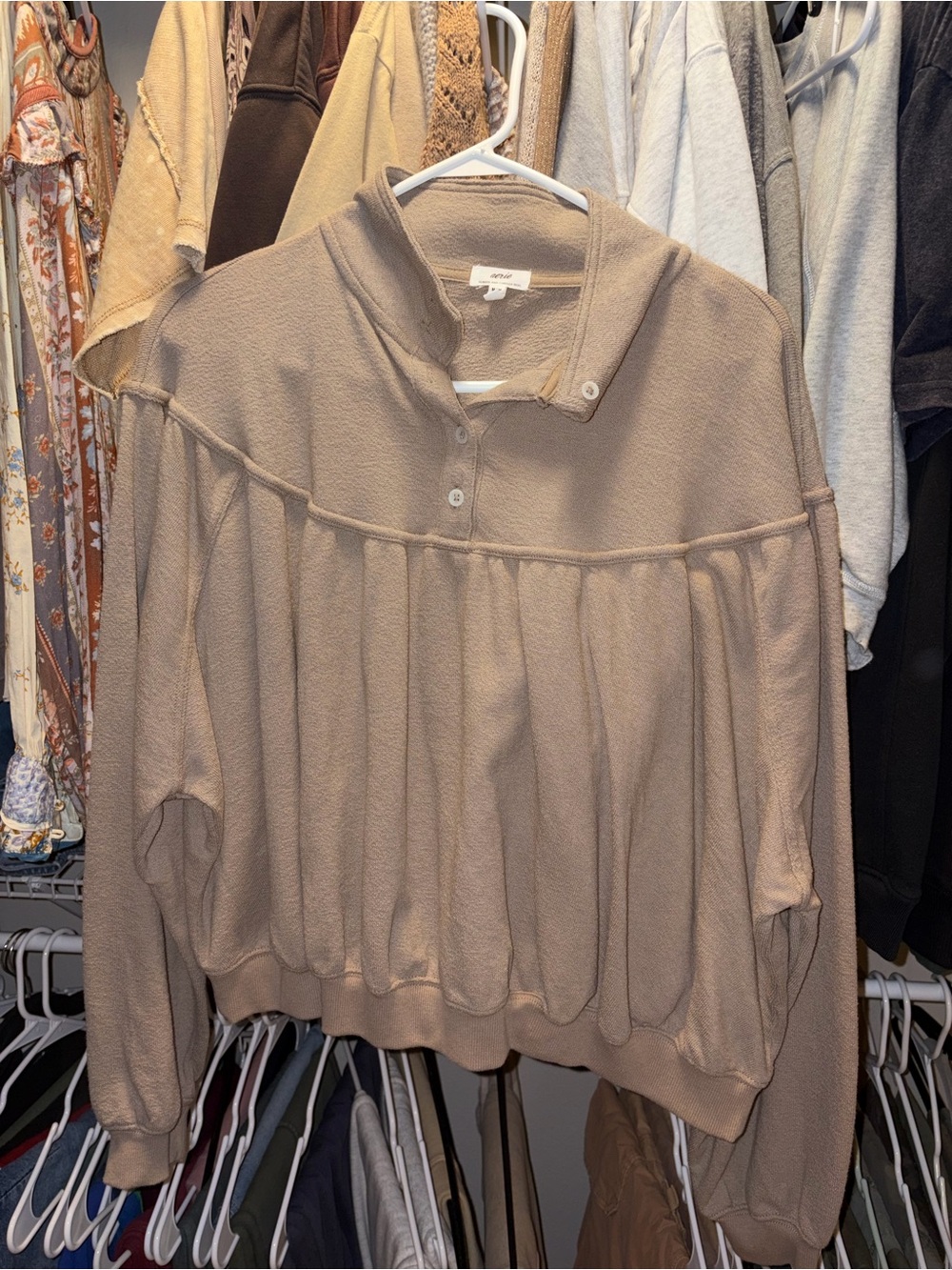 Aerie Tan top